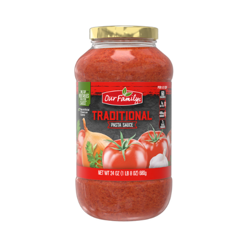 Our Family Traditional Pasta Sauce 24oz