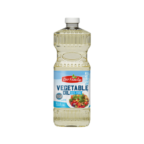 Our Family 100% Pure Vegetable Oil 40 fl oz