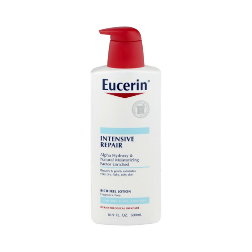 Eucerin Intensive Repair Lotion, For Very Dry Flaky Skin, 16.9 oz Bottle