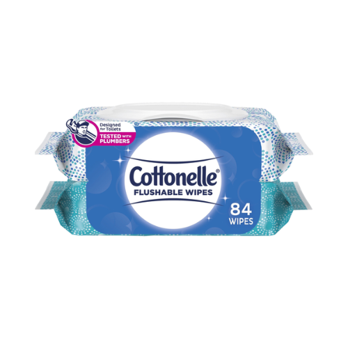 Cottonelle Fresh Clean Flushable Wipes  Refill 84ct