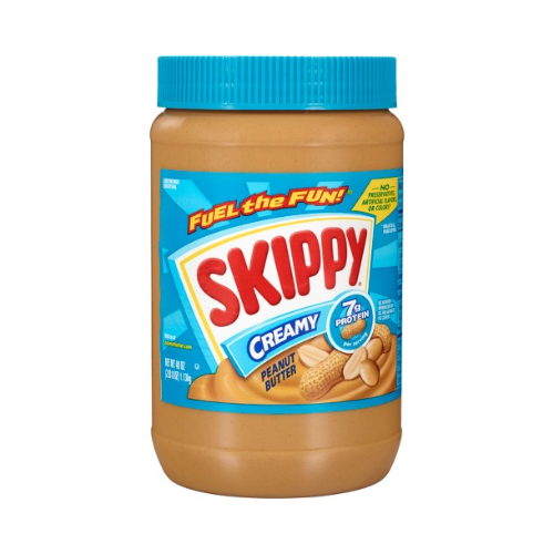 Skippy Creamy Peanut Butter 40oz