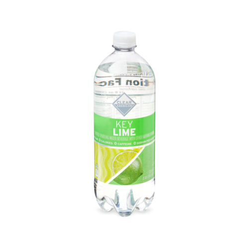 Clear American Key Lime Flavored Sparkling Water 33.8oz