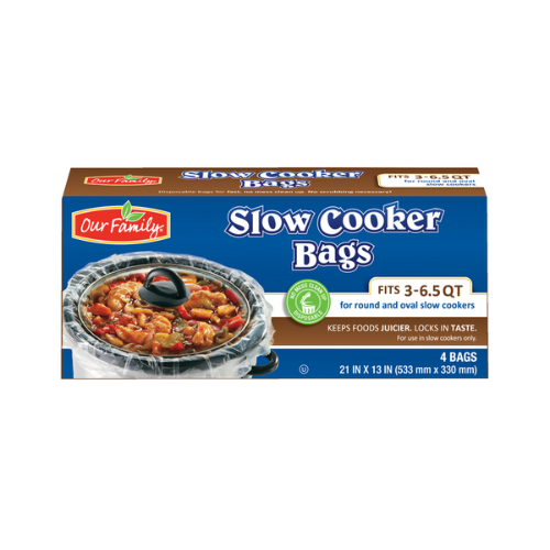 Our Family Slow Cooker Liner 4ct