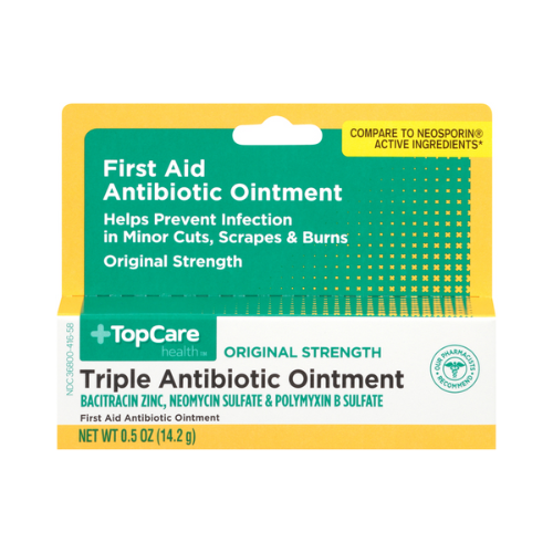 Topcare First Aid Triple Antibotic Ointment .5 oz