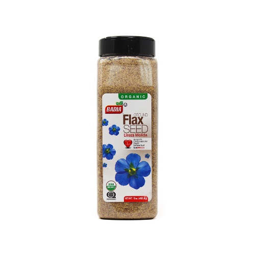 Badia Organic Ground Flax Seed 16oz