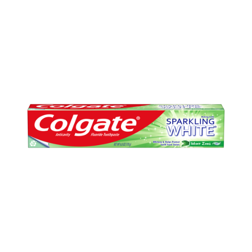 Colgate Sparkling White Mint Zing Toothpaste 6oz