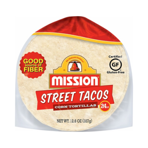 Mission Street Tacos Corn Tortilla Shells 24 ct