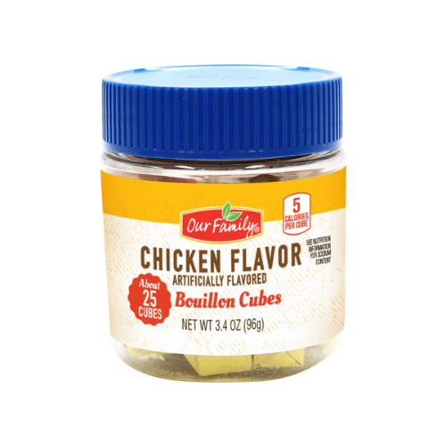 Our Family Chicken Bouillon Cubes 3.4oz