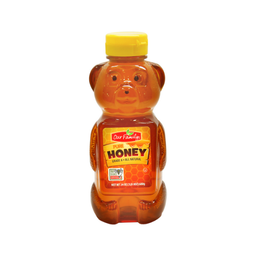 Our Family Pure Honey Bear 24 oz