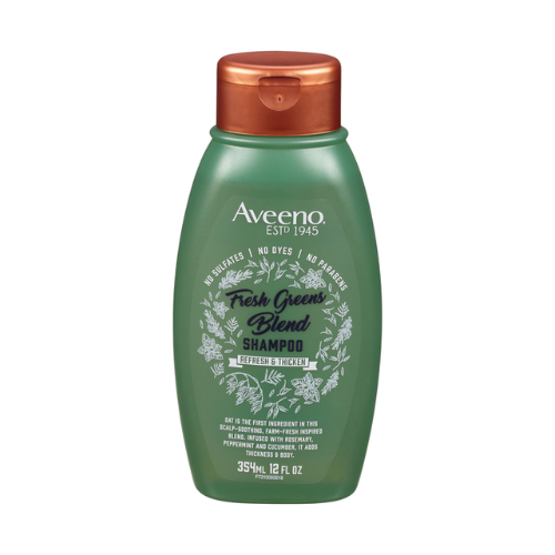 Aveeno Refresh & Thicken Fresh Greens Blend Shampoo 12oz