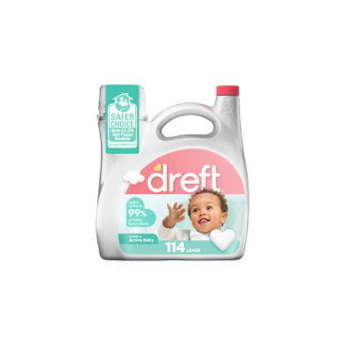 Dreft Stage 2 Active Baby Laundry Detergent 114 Loads 165fl oz