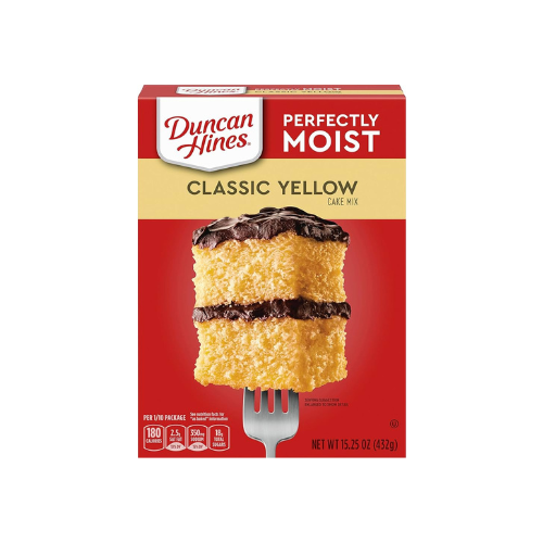 Duncan Hines Classic Yellow Cake Mix 15.25oz