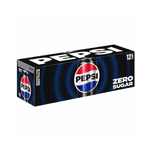 Pepsi Zero Sugar Soda 12fl oz  x 12pk