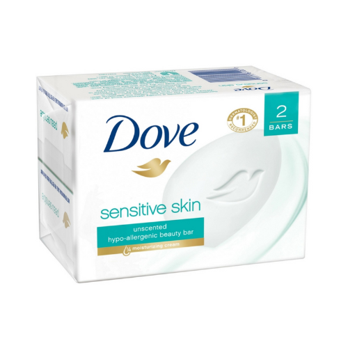 Dove Sensitive Skin Fragrance Free Bar Soap