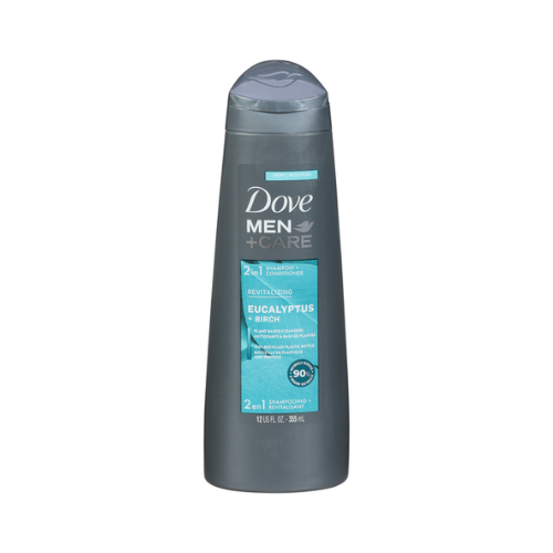 Dove Men+Care 2 In 1 Shampoo & Conditioner Eucalyptus + Birch 12oz