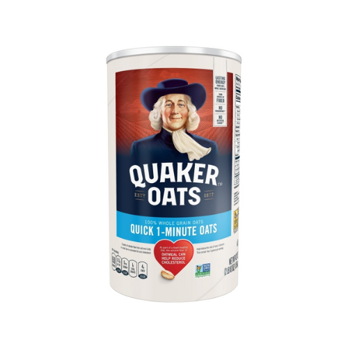 Quaker Oats Quick 1-minute NON-GMO 42 oz