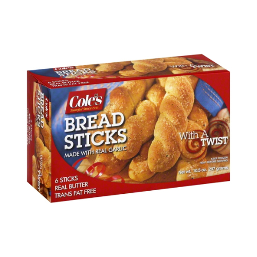 Cole's Garlic Twisted Breadsticks 6ct