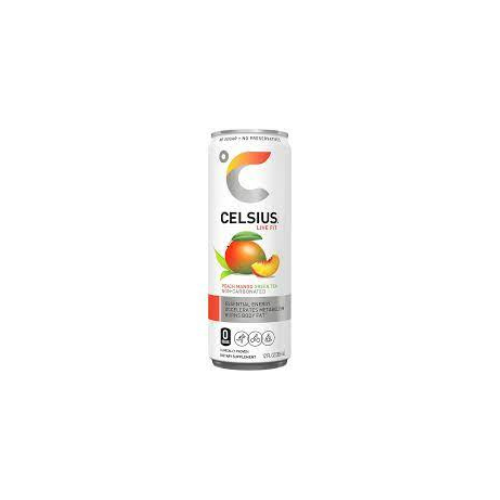 Celsius Live Fit Peach Mango Green Tea 12fl oz x 12pk