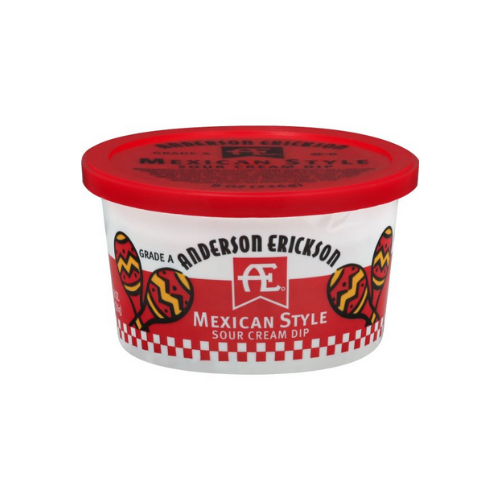 AE Dairy Grade A Mexican Style Sour Cream Dip 8oz