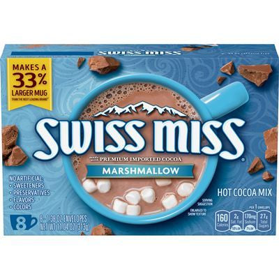 Swiss Miss Marshmallow Hot Cocoa Mix 8ct