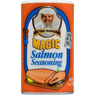 Chef Paul Salmon Magic Seasoning 7oz