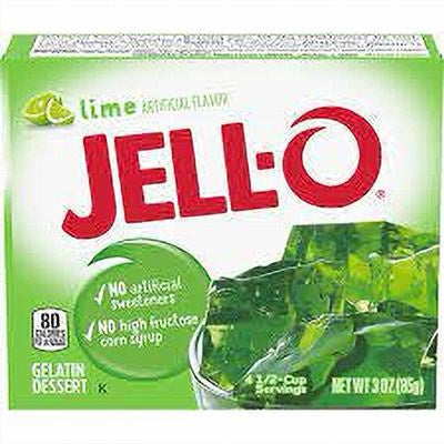 Jell-O Lime Gelatin 3oz