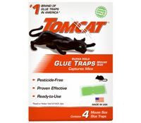 Tomcat Super Hold Glue Mouse Traps 4ct