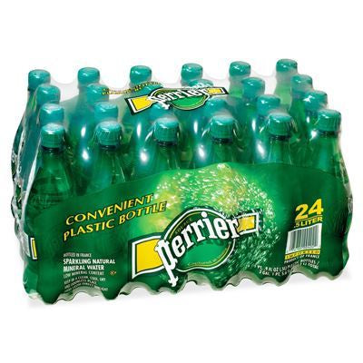 Perrier Mineral Water Original Bottles 24ct