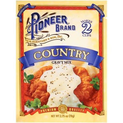 Pioneer Country Gravy Mix 2.75oz