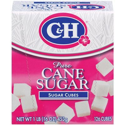 C&H Pure Cane Sugar Sugar Cubes 126ct